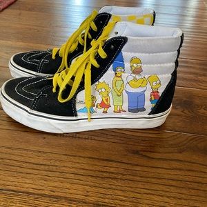 The Simpsons VANS high tops